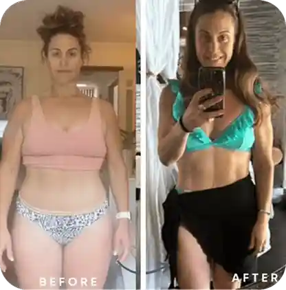 Kathy before and after